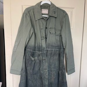 Free People Denim Jacket/Dress